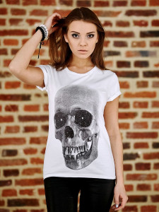 T-shirt femeie UNDERWORLD Skull