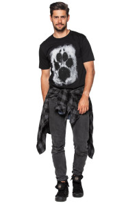 Tricou pentru bărbați UNDERWORLD Animal footprint