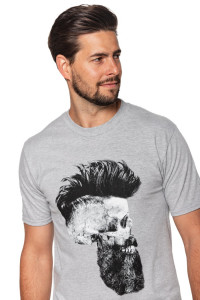 Tricou pentru bărbați UNDERWORLD Skull with a beard