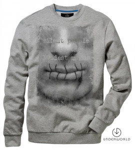 Hanorac marca UNDERWORLD unisex Silent people...