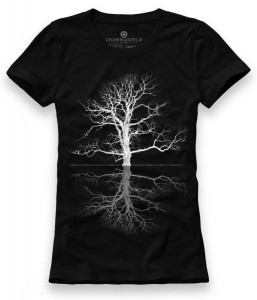 Set cadou T-shirt femeie + șosete UNDERWORLD Tree