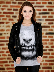 T-shirt femeie UNDERWORLD Silent people have...