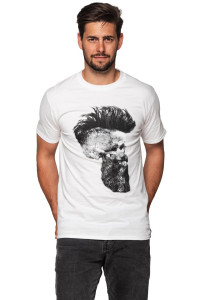 Tricou pentru bărbați UNDERWORLD Skull with a beard