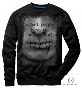 Hanorac marca UNDERWORLD unisex Silent people...
