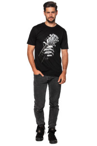Set cadou T-shirt + șosete UNDERWORLD Guitar head / Skulls
