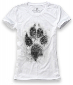 T-shirt femeie UNDERWORLD Animal footprint