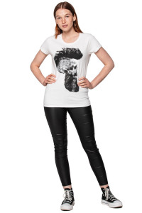 T-shirt femeie UNDERWORLD Skull with a beard