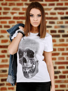 T-shirt femeie UNDERWORLD Skull