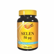 Natural Wealth Selen 50mcg 100 tableta