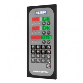 OvenControl - Dual: Panou de control pentru cuptoare de panificatie, cu doua sonde de temperatura si 8 programe