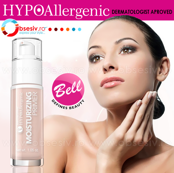 Primer machiaj HYPOAllergenic Bell pentru netezirea si calmarea tenului.