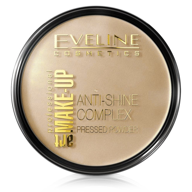 Pudra Minerala Matifianta Anti Stralucire Eveline Cosmetics, No 37 Warm Beige