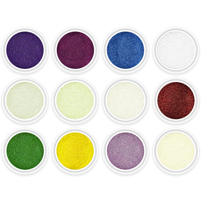 Pigmenti Geluri Color Set 12 Culori