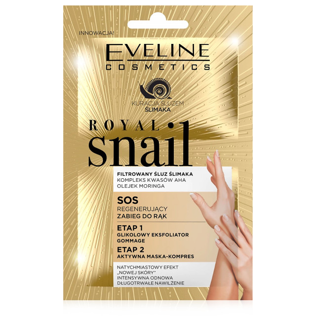 Tratament Crema Terapie de Regenerare Maini, Royal Snail Eveline Cosmetics
