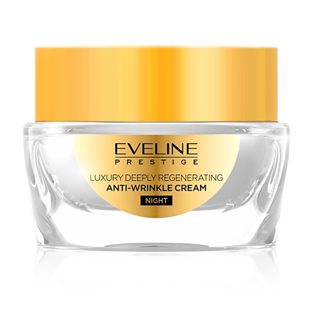 Crema de Noapte Antirid si Regenerare Ten Gold 24K Snail & Caviar Eveline Prestige