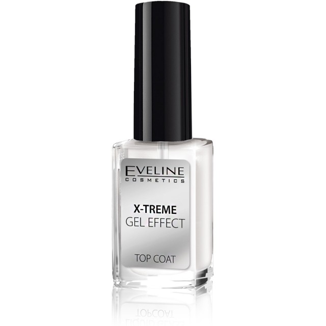 Tratament si Top Coat Luciu Eveline Cosmetics X-TREM Gel Effect - 3 | YEO