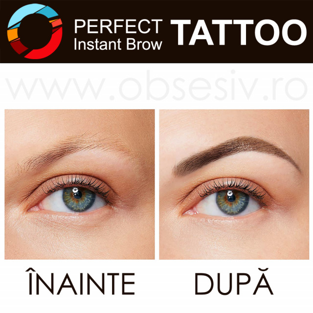 Tatuaj Gel Sprancene Instant Eveline Cosmetics Perfect Tattoo Instant ...
