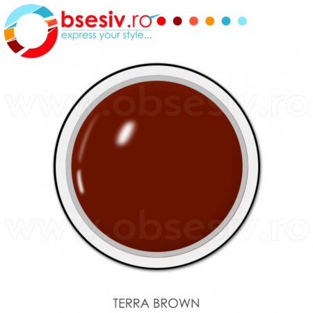 Geluri Color Unghii, Producator Royal Femme, Culoare Terra Brown, Gramaj 5ml, Geluri Colorate Manichiura