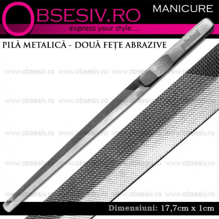 Pila de unghii metalica