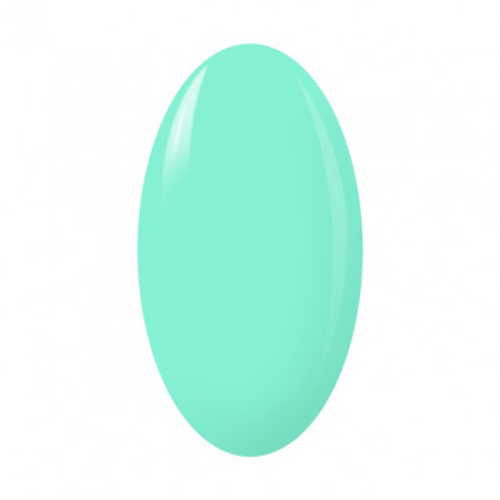 Oja Semipermanenta One Step Color, Exclusive Nails, Cod 24, Cantitate 5ml, Culoare Verde Menta Pastel