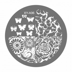 Matrite Stampile Unghii, Cod XY-A06, Accesorii Profesionale Manichiura