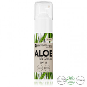 BB Cream Hipoalergenic Vegan cu Aloe si Protectie SPF 15 Bell No 02 Vanilla