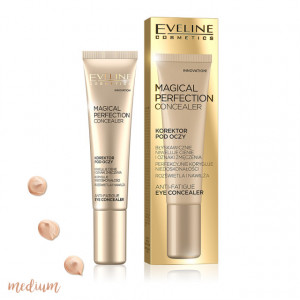 Corector Anti Oboseala Ochi cu Acid Hialuronic Eveline Magical Perfection Medium