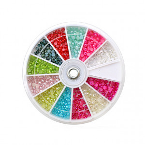 Jumatati Perla Unghii Multicolore, Disc Nail Art, Cod JP-02