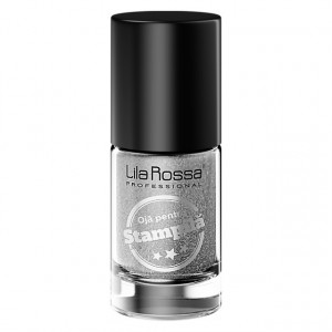 Oja pentru Stampila Culoare Argintiu, Silver Lila Rossa, 6ml