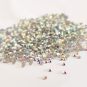 Pietre Unghii Tip Swarovski cu Diametru 2mm, 1440 Buc