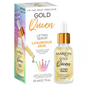 Ser Lifting Fata si Gat cu Aur Coloidal si Earth Marine Water™, Luxurious Skin Gold Queen Marion