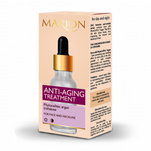 Ser Tratament Anti Imbatranire cu Celulele Stem PhytoCellTecâ„¢ Argan pentru Fata si Gat, Marion