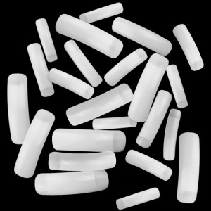 Tipsuri Extra Curve Culoare Alba, Cantitate 100 Buc