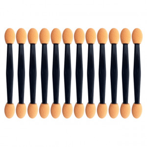 Aplicator Fard Pleoape cu Doua Capete Set 12 Buc Oranjollie Professional