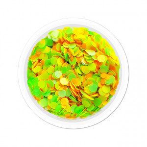 Confetti Unghii Multicolore Cod CU-15, Accesorii Nail Art