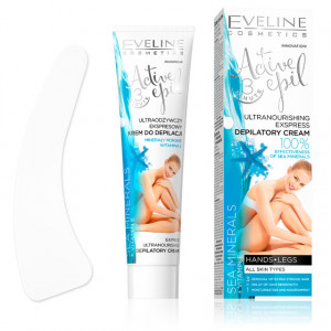 Crema Epilare Pentru Toate Tipurile de Piele cu Minerale Marine Eveline, Maini si Picioare