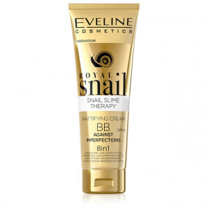 Fond de Ten 8in1 Eliminare Imperfectiuni Ten Royal Snail BB Cream SPF10 Eveline