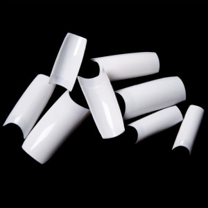 Tipsuri French Culoare Alba, Cantitate 100 Buc