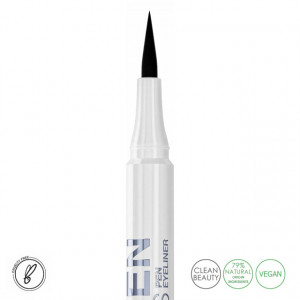 Tus Creion pentru Ochi Hipoalergenic Open Eyes Pen Eyeliner Quiz Cosmetics, 01 Black