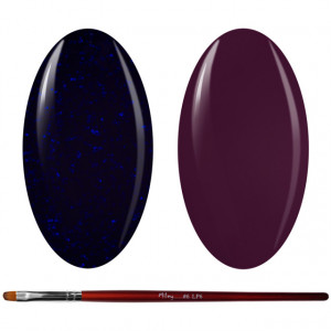 Kit Geluri Color + Pensula Gel Unghii, Cod K2GP-39G/74