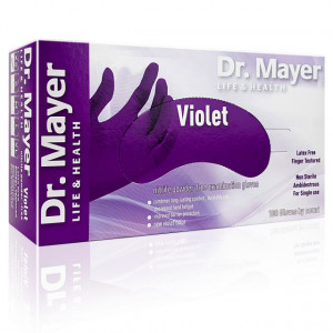 Manusi Nitril Nepudrate Violet Dr. Mayer 100 Buc