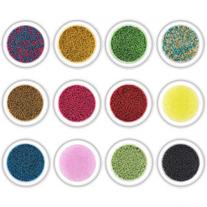 Bilute Caviar Unghii Set 12 Culori Diferite Cod O-SC04