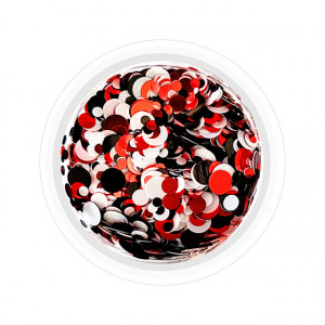 Confetti Unghii Multicolore Cod CU-RAN, Accesorii Nail Art