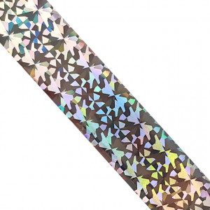 Folie Decorativa Transfer Manichiura, Amazing Silver