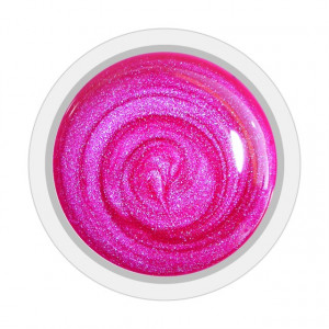 Gel Color Unghii, Exclusive Nails, Cod 024 Sidefat, Culoare METALLIC FUCHSIA, Geluri Colorate Unghii Exclusive Nails