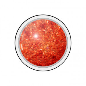 Gel colorat unghii Royal Femme AMORE RED GLITTER (Geluri Profesionale Unghii)