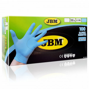 Manusi Examinare din Nitril Calitate Ridicata Albastre JBM Campllong 100 Buc