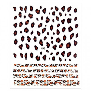Abtibilde Unghii Motive Animal Print, We Love the Wild 496