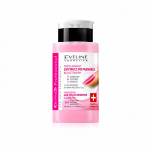 Acetona cu Tratament 3 in 1 Eveline Cosmetics 190 ml