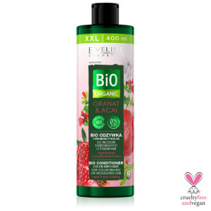 Balsam Antidecolorare Par BIO Organic si Vegan cu Rodie si Acai Eveline Cosmetics
